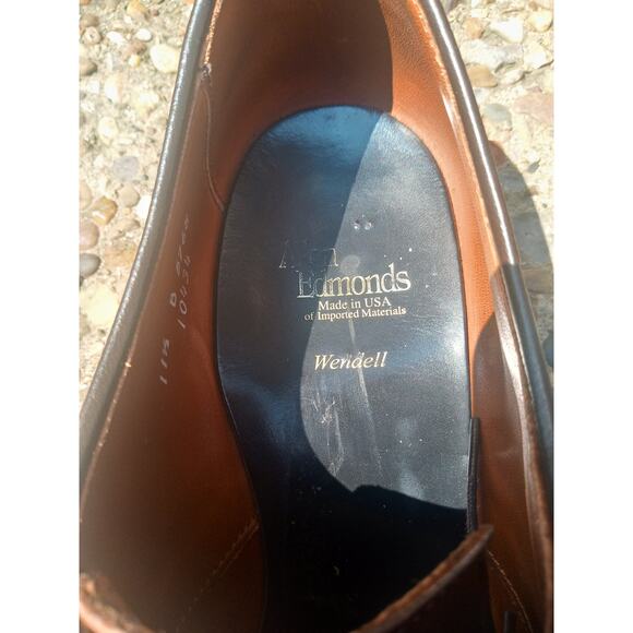 Allen Edmond Brown Bicycle Toe Oxfords -Size 11.5 B / Style # 10434 - Picture 8 of 10